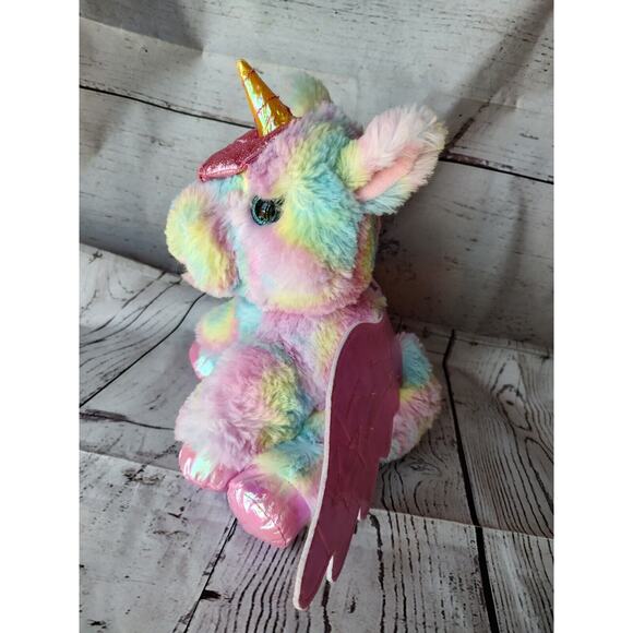 Barbie Pets Unicorn Doctor 12inch Rainbow Plush Pegasus With Animal Sounds Works - Picture 3 of 10